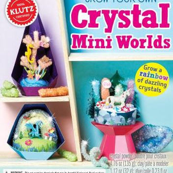 Grow Your Own Crystal Mini Worlds by Klutz 9781338271232_d350b9d1-9433-45a1-a63f-0334b29ec27a