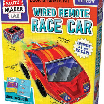Wired Remote Race Car by Klutz 9781338271256