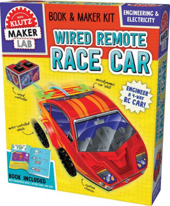 Wired Remote Race Car by Klutz 9781338271256