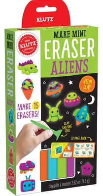 Make Mini Eraser Aliens by Klutz 9781338321487