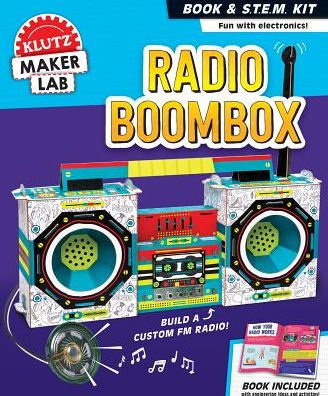 Radio Boombox by Klutz 9781338325843_7092ed4c-7abc-44c0-af06-4d9f2c490cb8