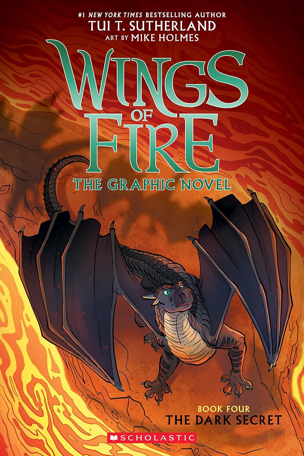 WINGS OF FIRE: THE DARK SECRET: A GRAPHIC NOVEL (WINGS OF FIRE GRAPHIC NOVEL #4) Jerrol's Supplies