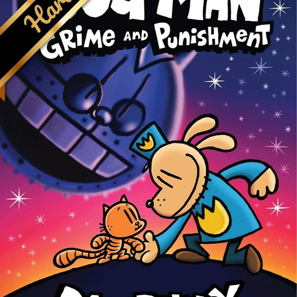Dog Man: Grime And Punishment by Pilkey. Dav 9781338535624_d16ef8de-fb83-4d9c-8fd7-e6c22732d2b0