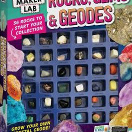 Klutz Maker Lab Rocks, Gems & Geodes by Klutz 9781338575729_8dfad37a-2027-4008-844b-b86fd9131b90