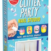Glitter Party Nail Studio by Klutz 9781338589207_840fda10-eb74-4eb6-9fad-d39a05ef7ed7