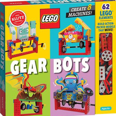 Lego Gear Bots by Klutz 9781338603453_a6c47fdc-816f-403d-a7c8-68e0329b7ae8