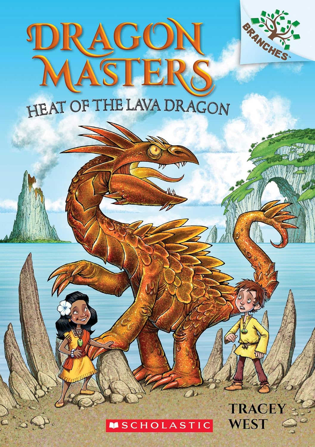 HEAT OF THE LAVA DRAGON (DRAGON MASTERS #18) - WEST. TRACEY; HOWELLS. GRAHAM 9781338635454