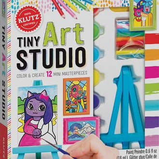 Tiny Art Studio by Klutz 9781338643893_e624bc17-0a2a-4842-81de-cf09b38297f5