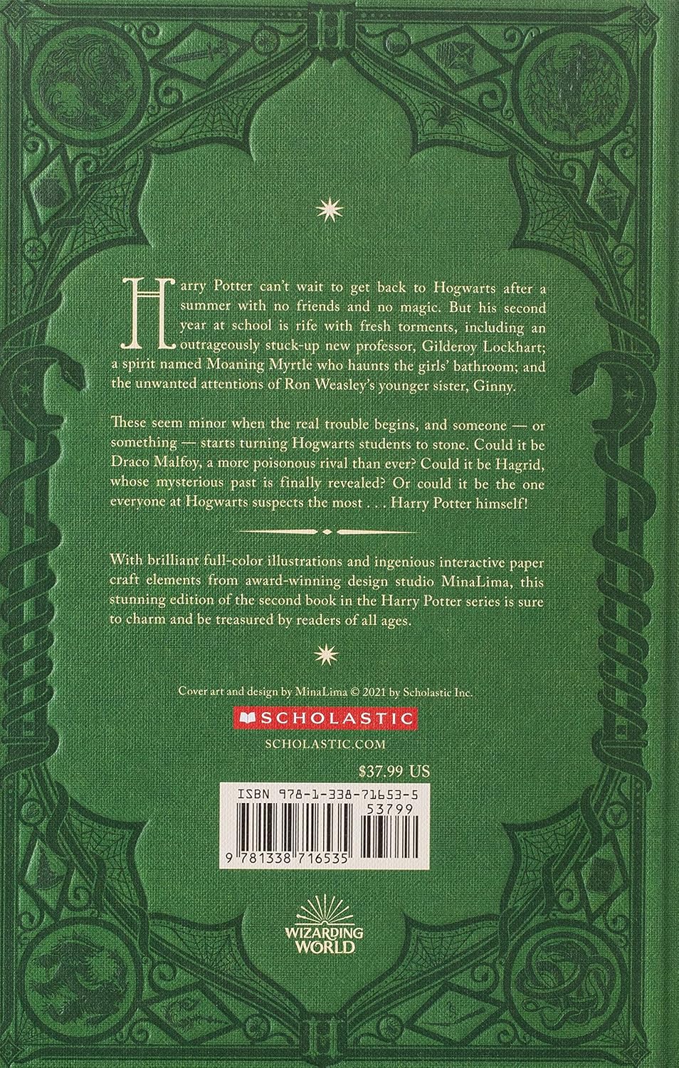 Harry Potter And The Chamber Of Secrets (Minalima Ed.) by Rowling J.K. 9781338716535_1