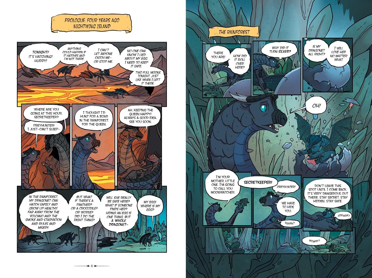 MOON RISING: A GRAPHIC NOVEL (WINGS OF FIRE GRAPHIC NOVEL #6) - SUTHERLAND. TUI 9781338730890_2
