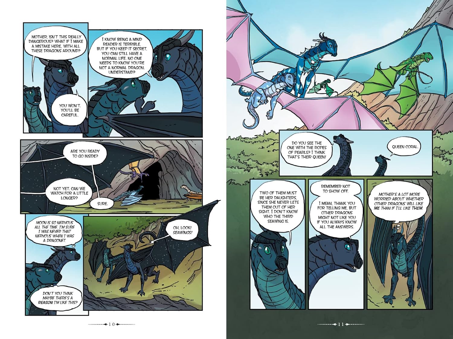 MOON RISING: A GRAPHIC NOVEL (WINGS OF FIRE GRAPHIC NOVEL #6) - SUTHERLAND. TUI 9781338730890_5