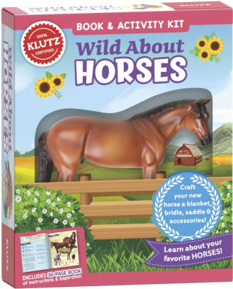 Wild About Horses by Klutz 9781338745221_5f0682ba-695d-4b45-a69f-24079d9d5d8f