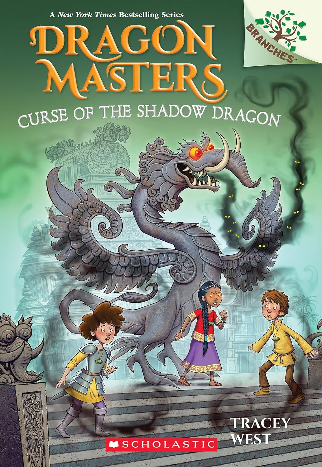 CURSE OF THE SHADOW DRAGON (DRAGON MASTERS #23) - WEST. TRACEY; HOWELLS. GRAHAM 9781338776942