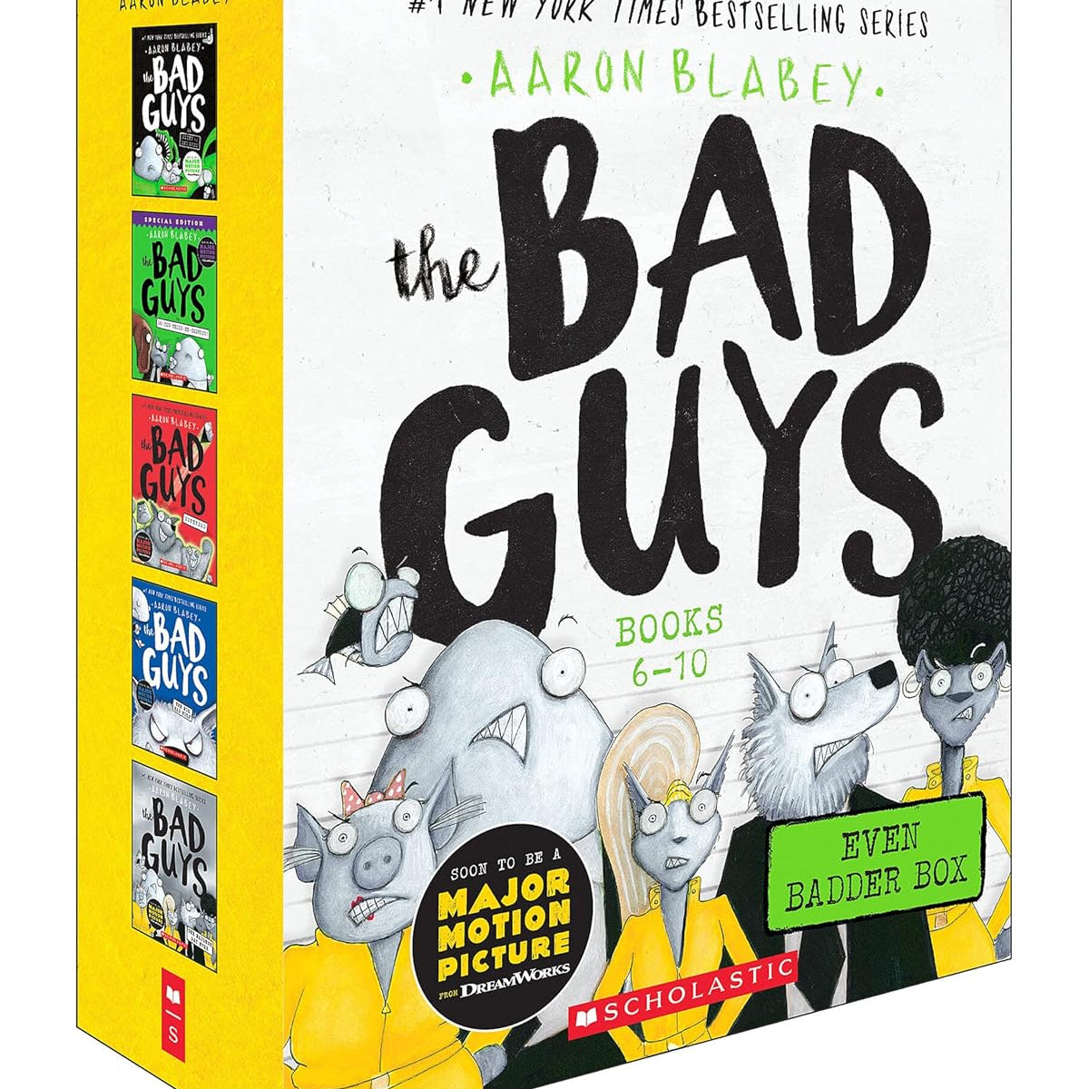 The Bad Guys Even Badder Box S by Blabey. Aaron 9781338785982_b6f96727-a532-45cd-b06e-b27698639059