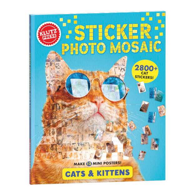 Sticker Photo Mosaic: Cats & Kittens by Klutz 9781338792737