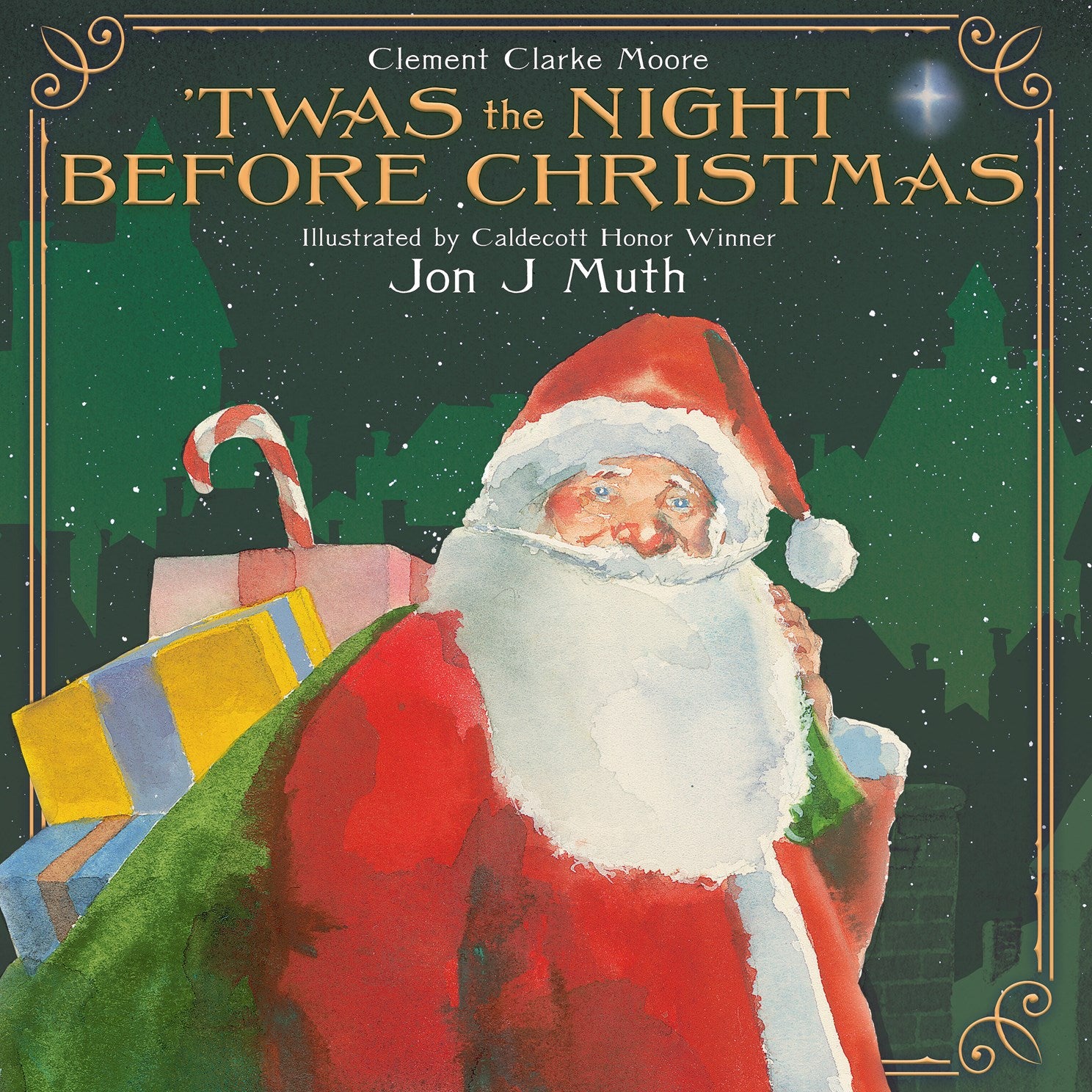 'Twas the Night Before Christmas by Moore. Clement Clarke, Illustrated by Muth. Jon J. 20 9781338812442
