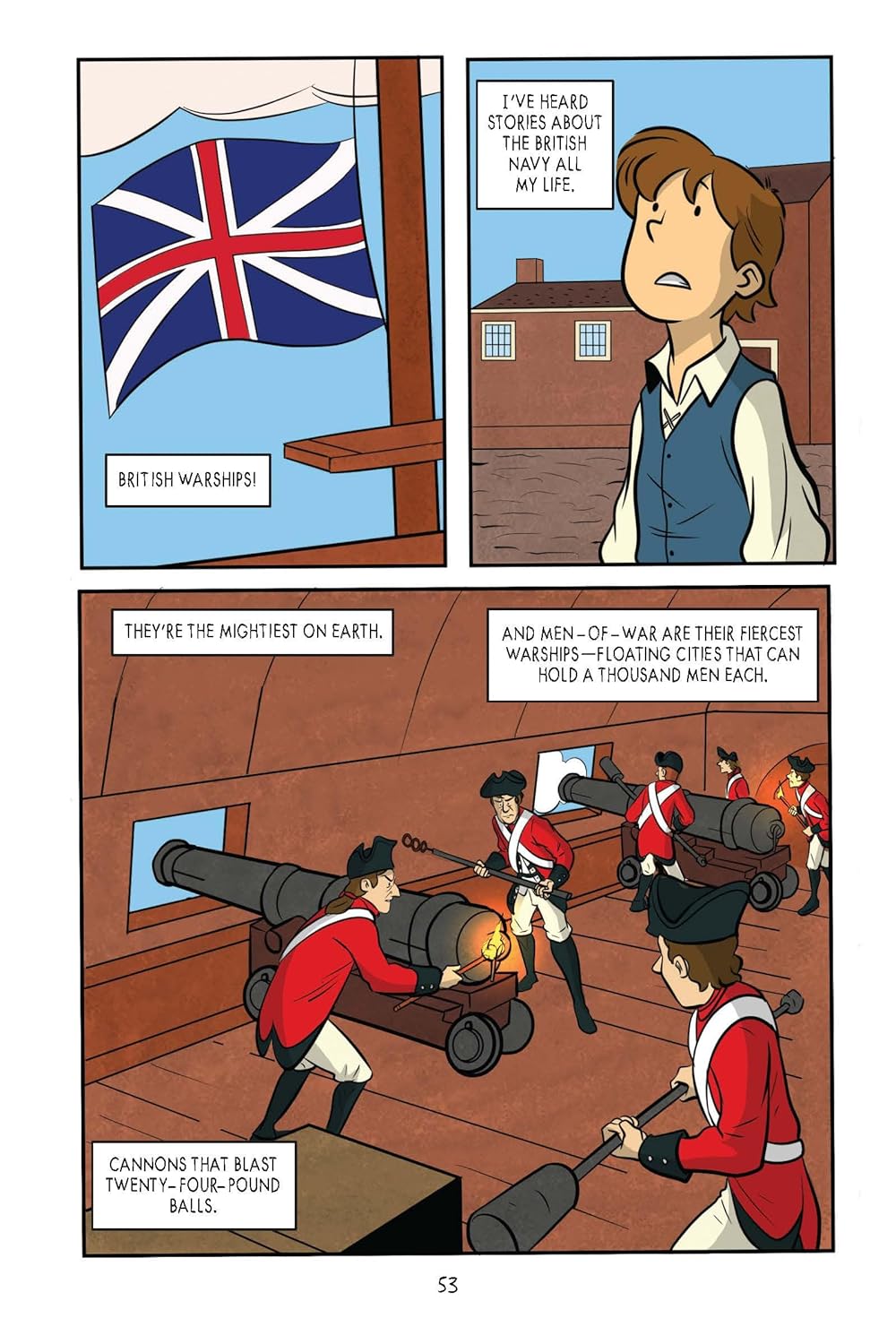 I SURVIVED THE AMERICAN REVOLUTION, 1776 (I SURVIVED GRAPHIC NOVEL #8) - TARSHIS 9781338825183_2