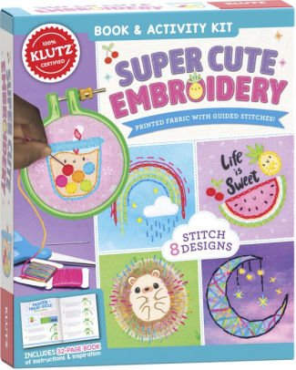 Super Cute Embroidery by Klutz 9781338826166