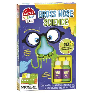 Steam Lab: Gross Nose Science by Klutz 9781338826203