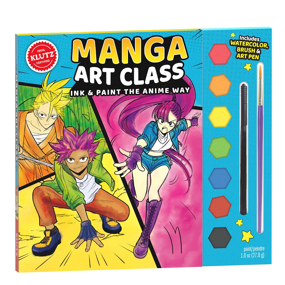 MANGA ART CLASS - KLUTZ 9781338848502