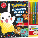 Pokemon Stained Glass Art - Klutz 9781338895995
