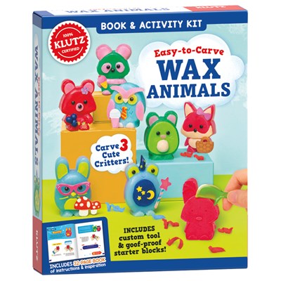 Easy-To-Carve Wax Animals 9781338896084