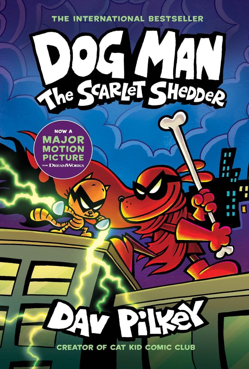 DOG MAN: THE SCARLET SHEDDER (DOG MAN #12)- PILKEY. DAV Jerrol's Supplies