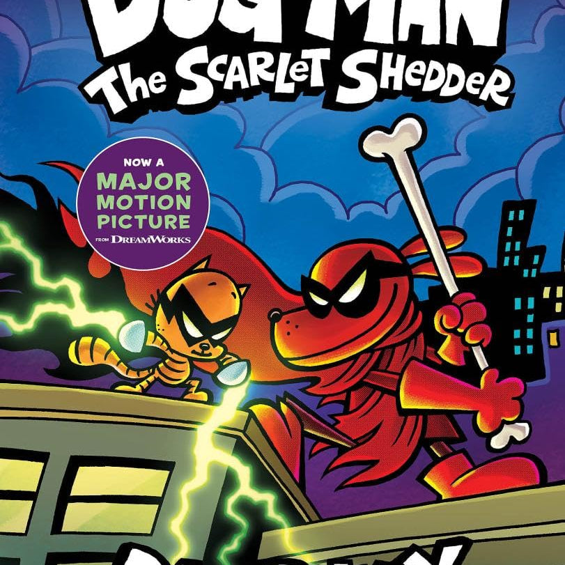 DOG MAN: THE SCARLET SHEDDER (DOG MAN #12)- PILKEY. DAV Jerrol's Supplies