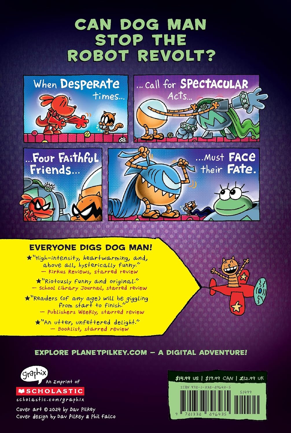 DOG MAN: THE SCARLET SHEDDER (DOG MAN #12)- PILKEY. DAV 9781338896435_1