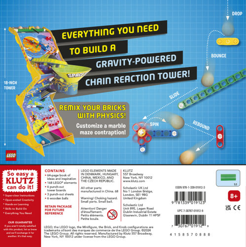 Lego Gravity Drop - Klutz 9781339019123_5_fc099472-b89f-41e7-988e-3535489dbd37