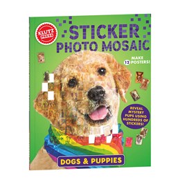 Sticker Photo Mosaic: Dogs & Puppies by Klutz 9781339019239