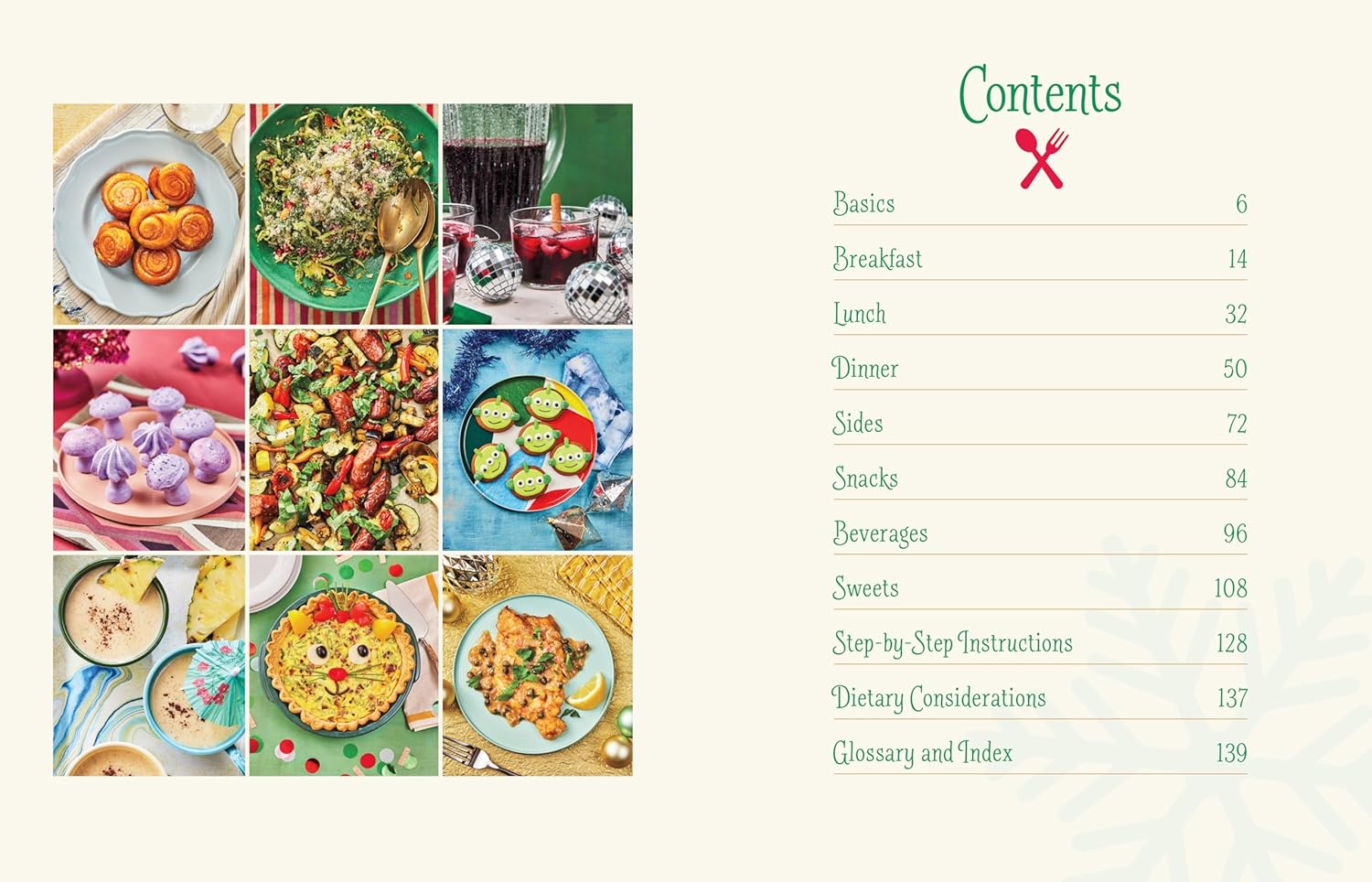 The Disney Christmas Cookbook: 50 Delicious Recipes! by Howard. Joy 9781368074971_1