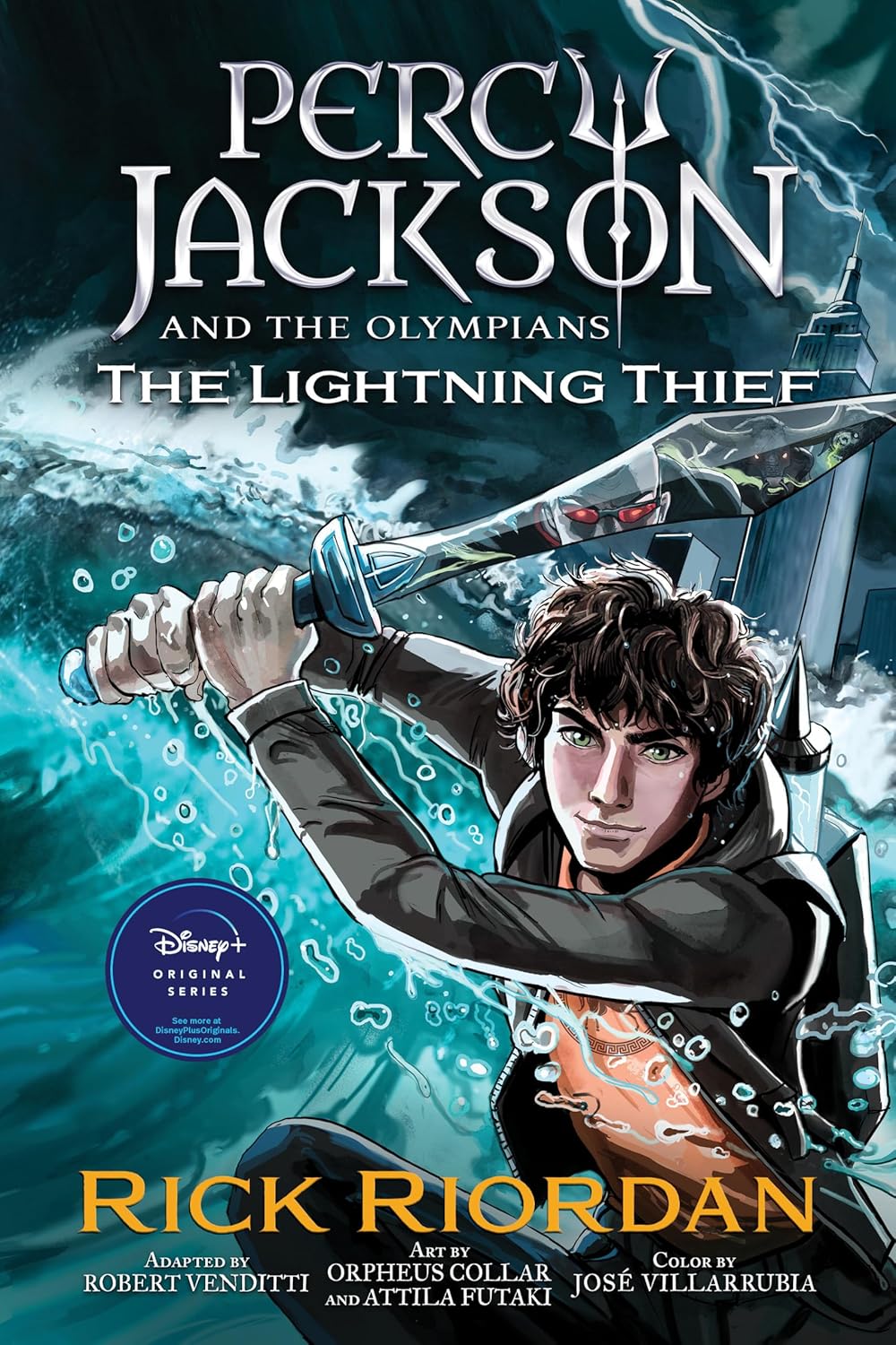Percy Jackson And The Olympians The Lightning Thief The Graphic Novel (Paperback 9781368100823