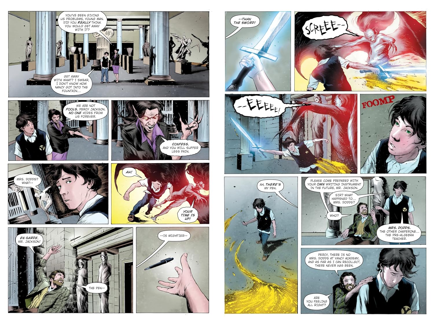 Percy Jackson And The Olympians The Lightning Thief The Graphic Novel (Paperback 9781368100823_1