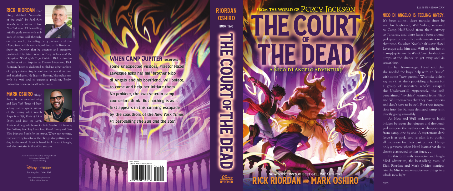 Court Of The Dead (A Nidco Di Angelo Adventure) by Riordan. Rick; Oshiro. Mark 20 9781368109116_1