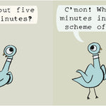 Don't Let the Pigeon Stay Up Late! (Board Book) by Willems. Mo 20 9781368117159_1