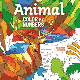 Animal Color By Numbers by Vaisberg. Andres 9781398819436