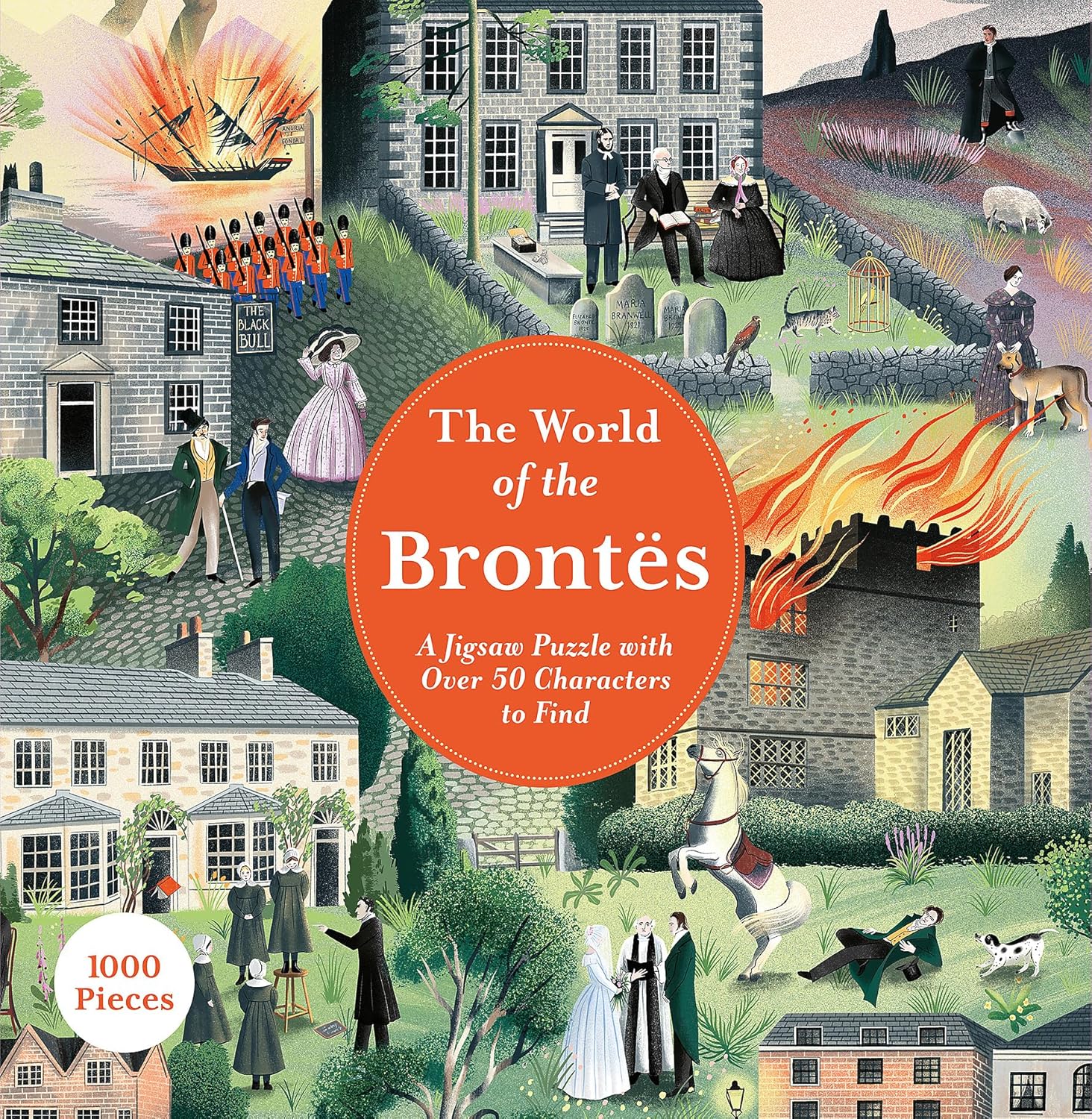 The World Of The Brontes 1000 Piece Jigsaw Puzzle 9781399600118