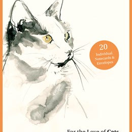 For the Love of Cats: 20 Individual Notecards and Envelopes 50 9781399600125