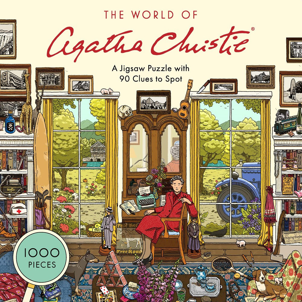 The World Of Agatha Christie 1000 Piece Jigsaw Puzzle 9781399600910