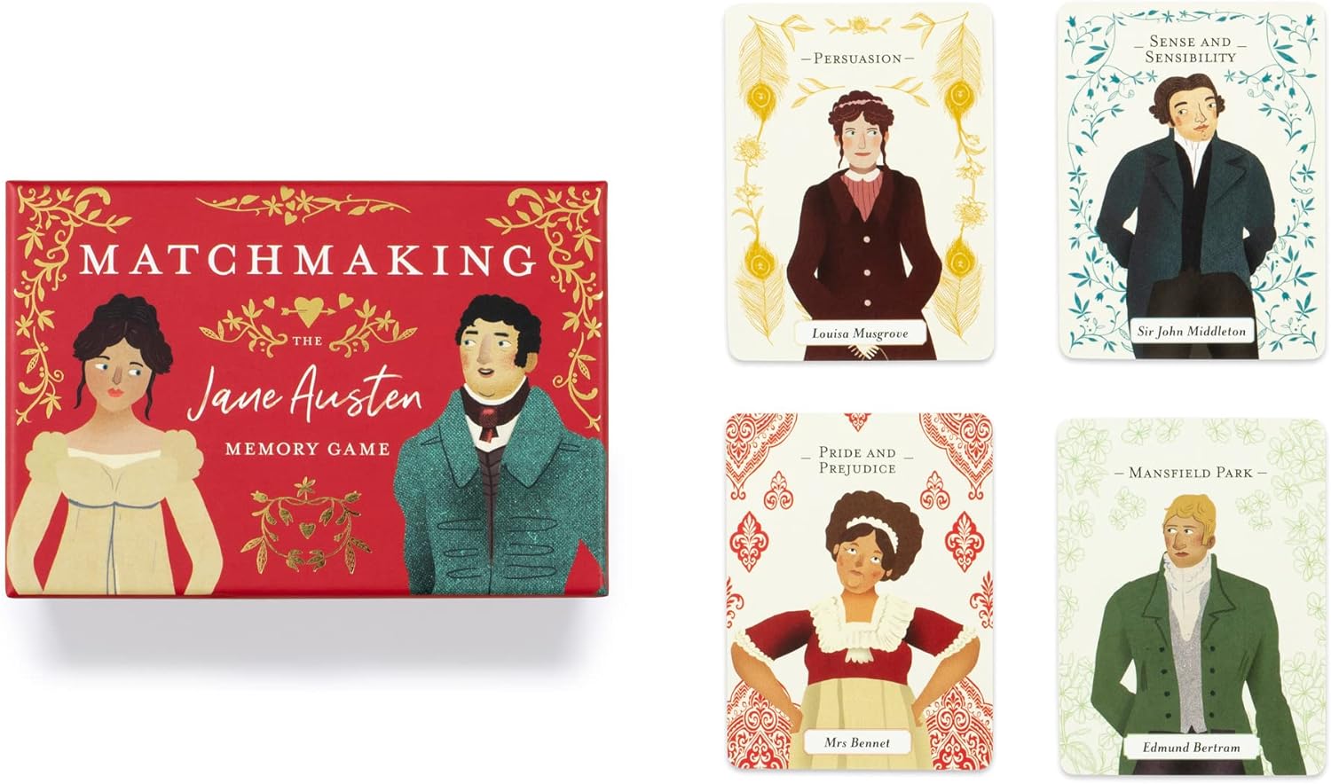 Matchmaking: The Jane Austen Memory Game - Mullan. John; Falls. Barry 9781399601252_3