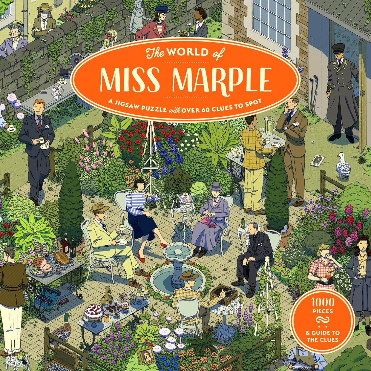 The World Of Miss Marple 1000 Piece Jigsaw Puzzle - Milstein. Iiya 9781399608657