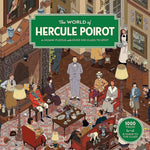 The World Of Hercule Poirot 1000 Piece Jigsaw Puzzle by Milstein. Ilya 9781399608671