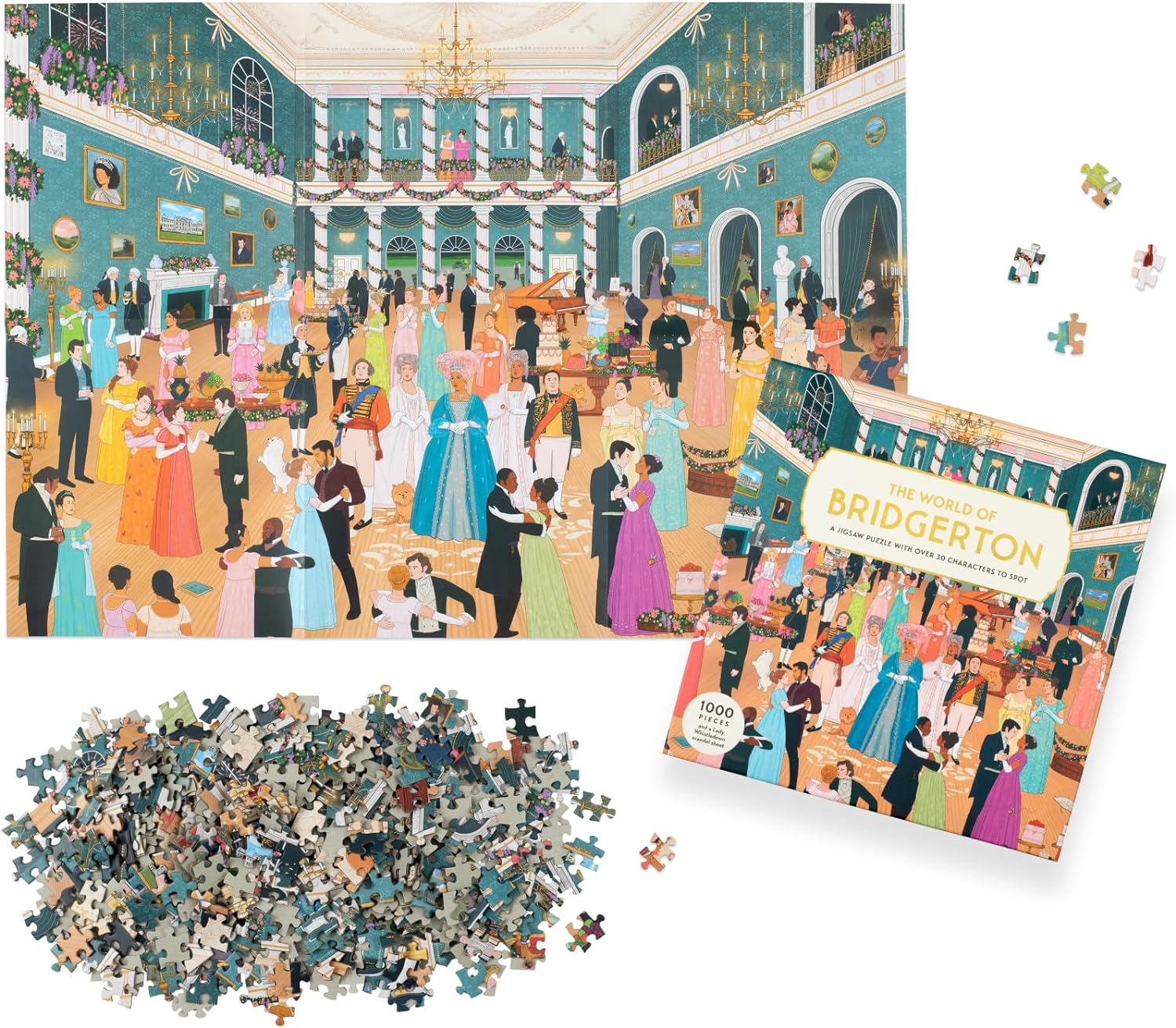 The World Of Bridgerton 1000 Piece Jigsaw Puzzle 9781399615945_1
