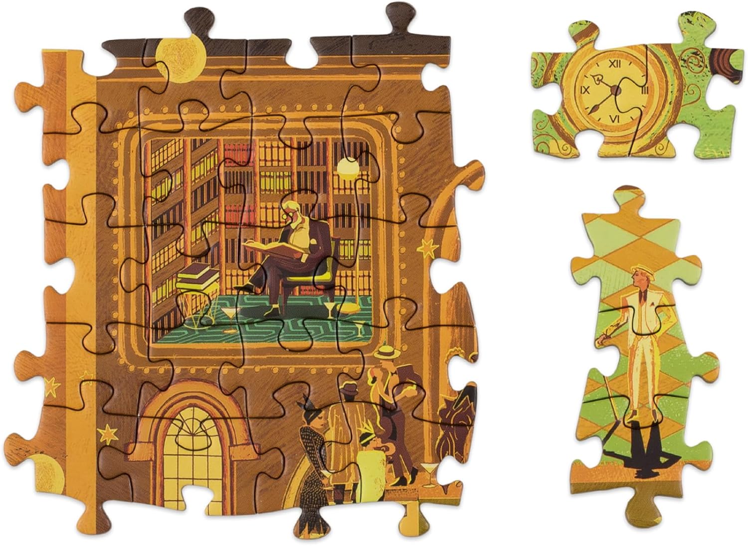 The World Of The Great Gatsby 1000 Piece Puzzle - Curnutt. Kirk; Simpson. Adam 9781399620000_1