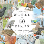 Around The World In 50 Birds 1000 Piece Jigsaw Puzzle by Miyake. Ryuto; Unwin. M 9781399620024