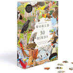 Around The World In 50 Birds 1000 Piece Jigsaw Puzzle by Miyake. Ryuto; Unwin. M 9781399620024_2