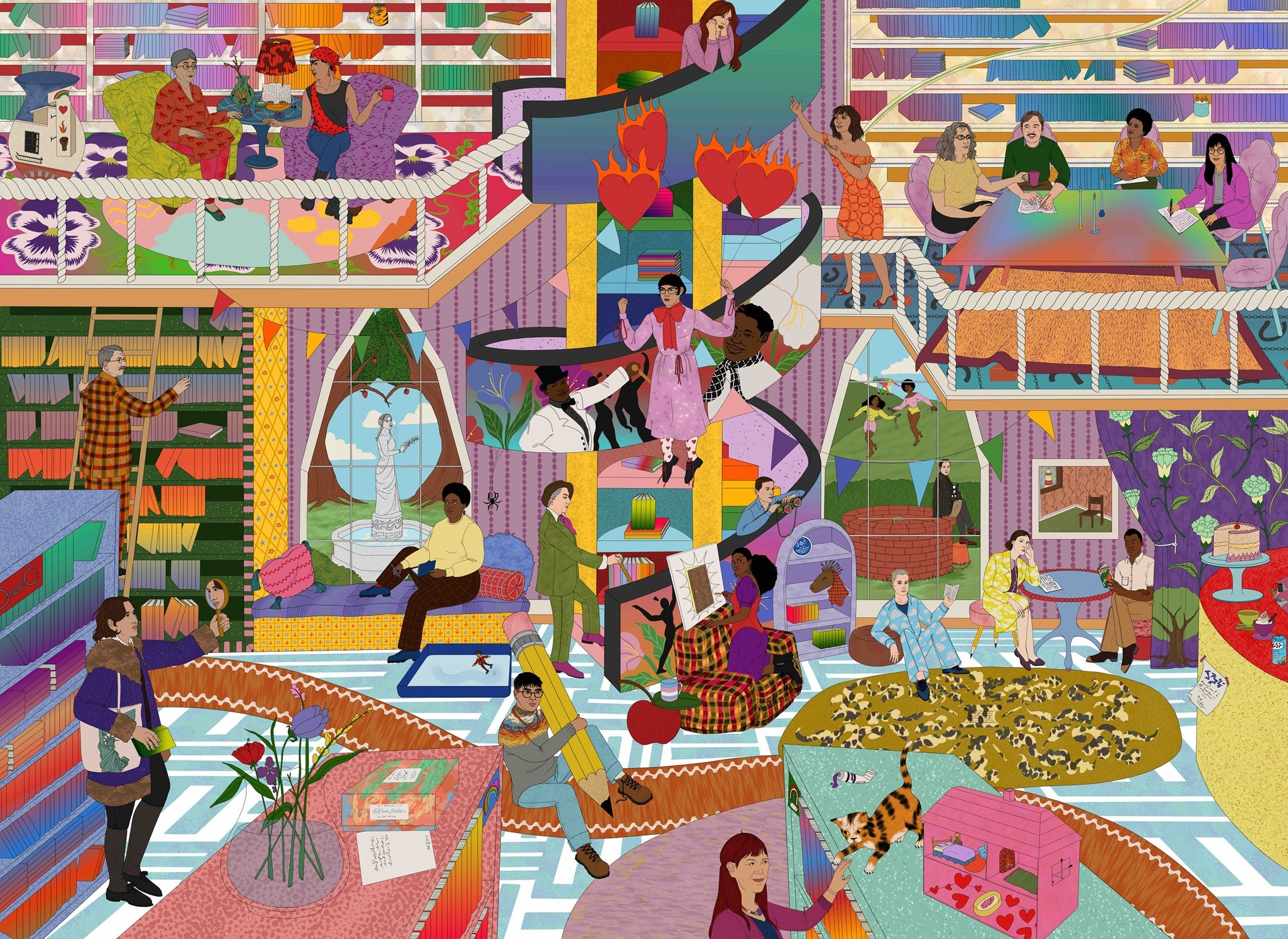 The World of Queer Stories 1000 Piece Jigsaw Puzzle Illustrated by Khullar. Anshika 20 9781399627993_1