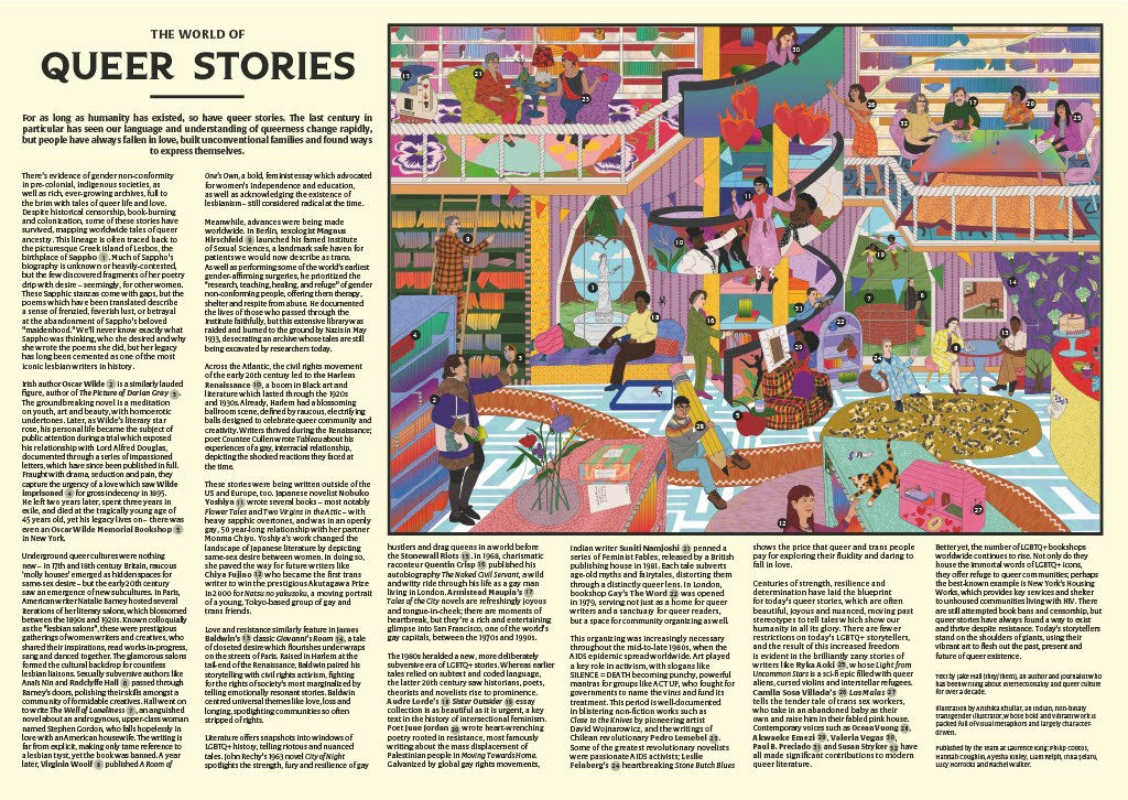 The World of Queer Stories 1000 Piece Jigsaw Puzzle Illustrated by Khullar. Anshika 20 9781399627993_2
