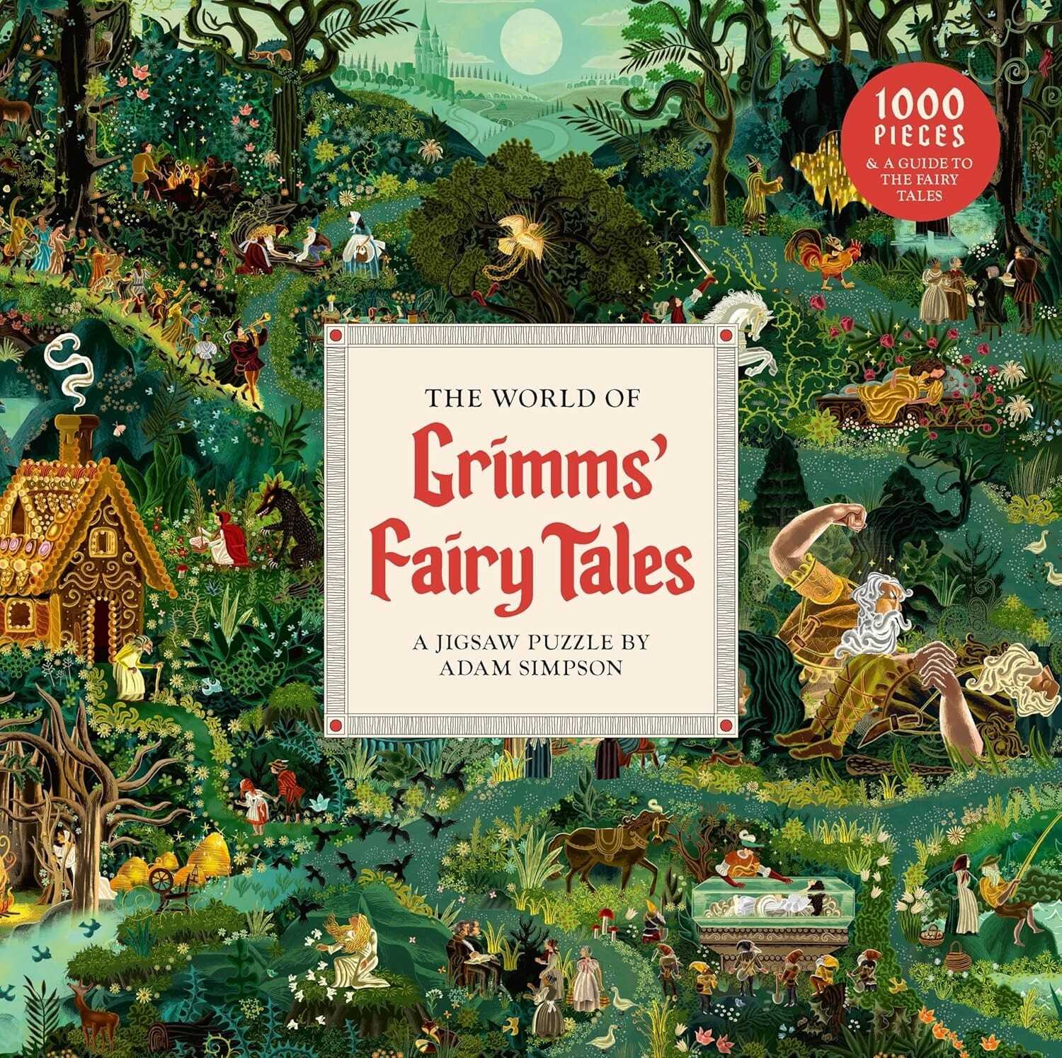 The World Of Grimm's Fiary Tales 1000 Piece Jigsaw Puzzle - Simpson. Adam 9781399629621